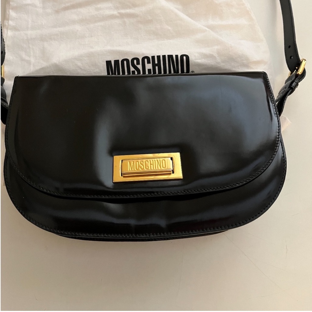 Black Moschino Bag